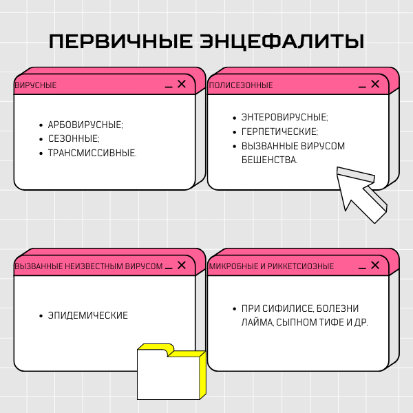 Первичные энцефалиты